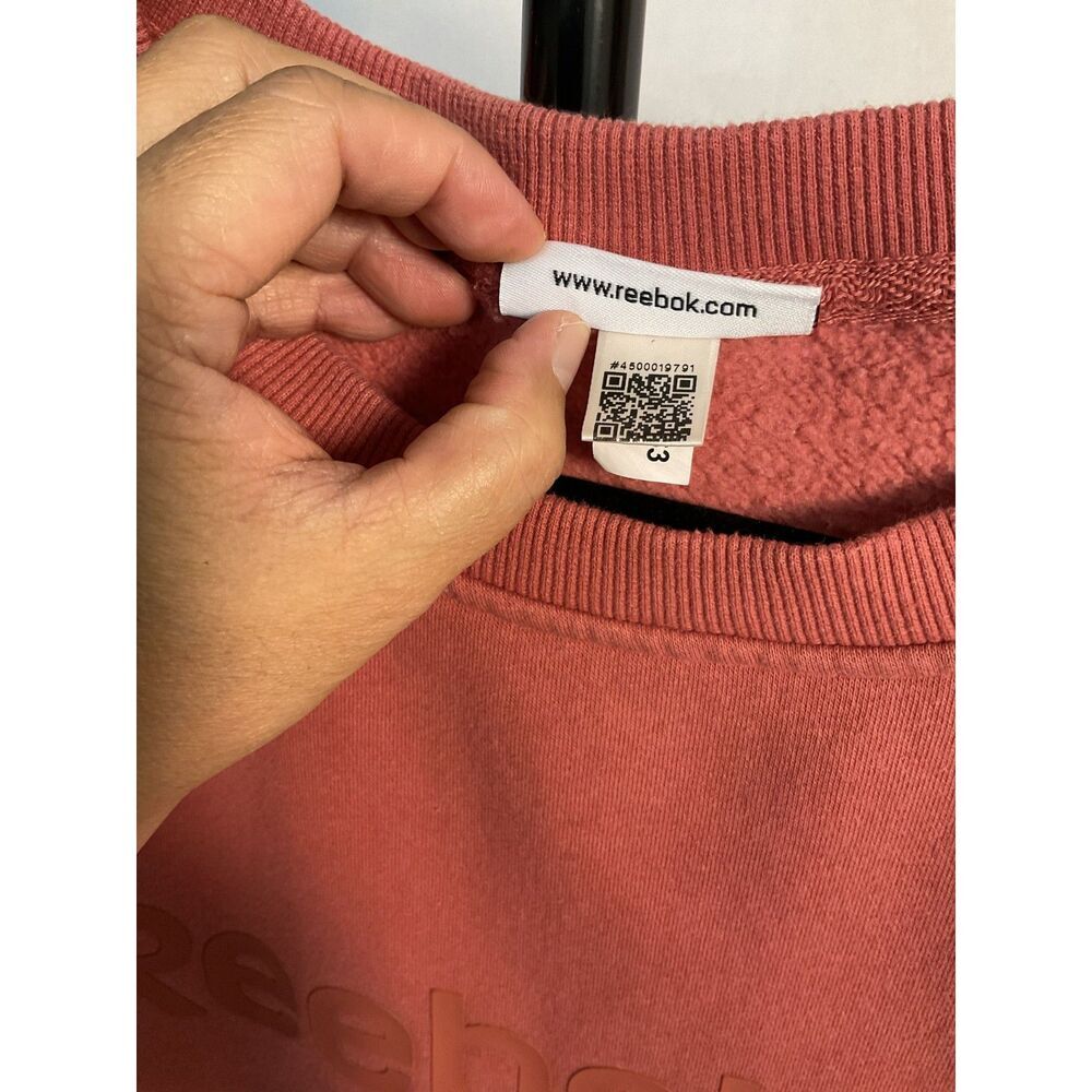 Reebok Terracotta Crewneck Sweatshirt Size 3