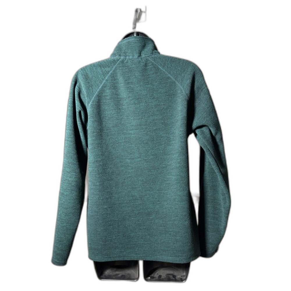 Eddie Bauer Women's Midweight Fleece Quarter-Zip Pullover Jacket - Evergreen M