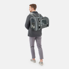Mr. Peanut's Monterey Series Airline Compliant Horizontal Backpack Pet Carrier