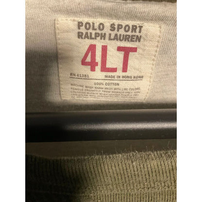 Vintage Polo Sport Ralph Lauren Waffle Thermal Olive Men's 4LT