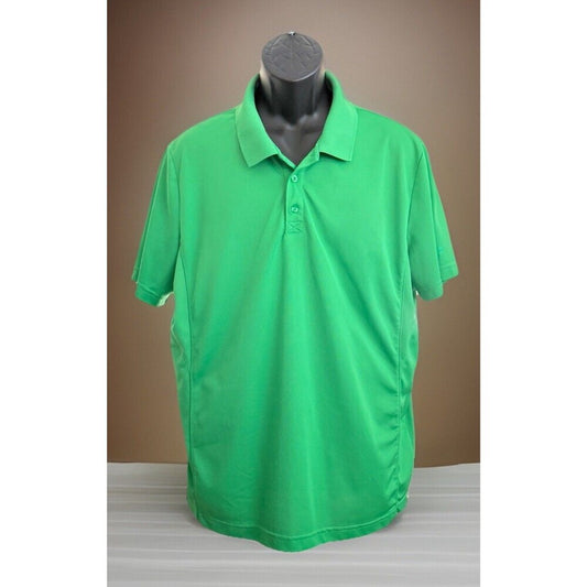 Fila Sport Men's Golf Polo Shirt Athletic Fit Short Sleeve Green XL