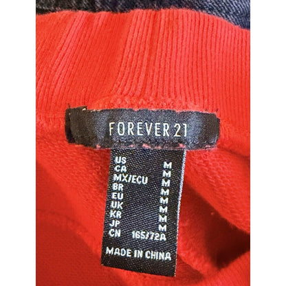 Forever 21 Women’s Red Track Suit Set