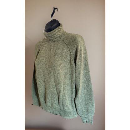 Karen Scott Women’s Green Knitted Long SleeveOlive Green Turtle Neck, Medium