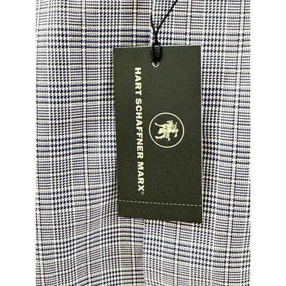 NWT Hart Schaffner Marx Men's Contrast White Collar Dress Shirt 16 33