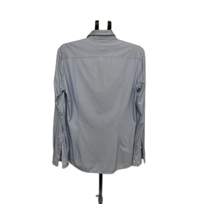 BOSS Hugo Boss Men's 39/15.5 Slim Fit Stretch Dress Shirt Light Blue Jason