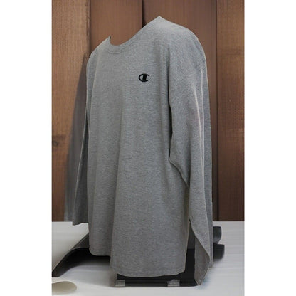 Champion Authentic Men’s Long Sleeved Tshirt With Embroidered Logo XL