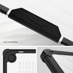 MacBook Air 13.6-inch (M3-M5) with Adjustable Stand Case – Heavy-Duty | Raider Series