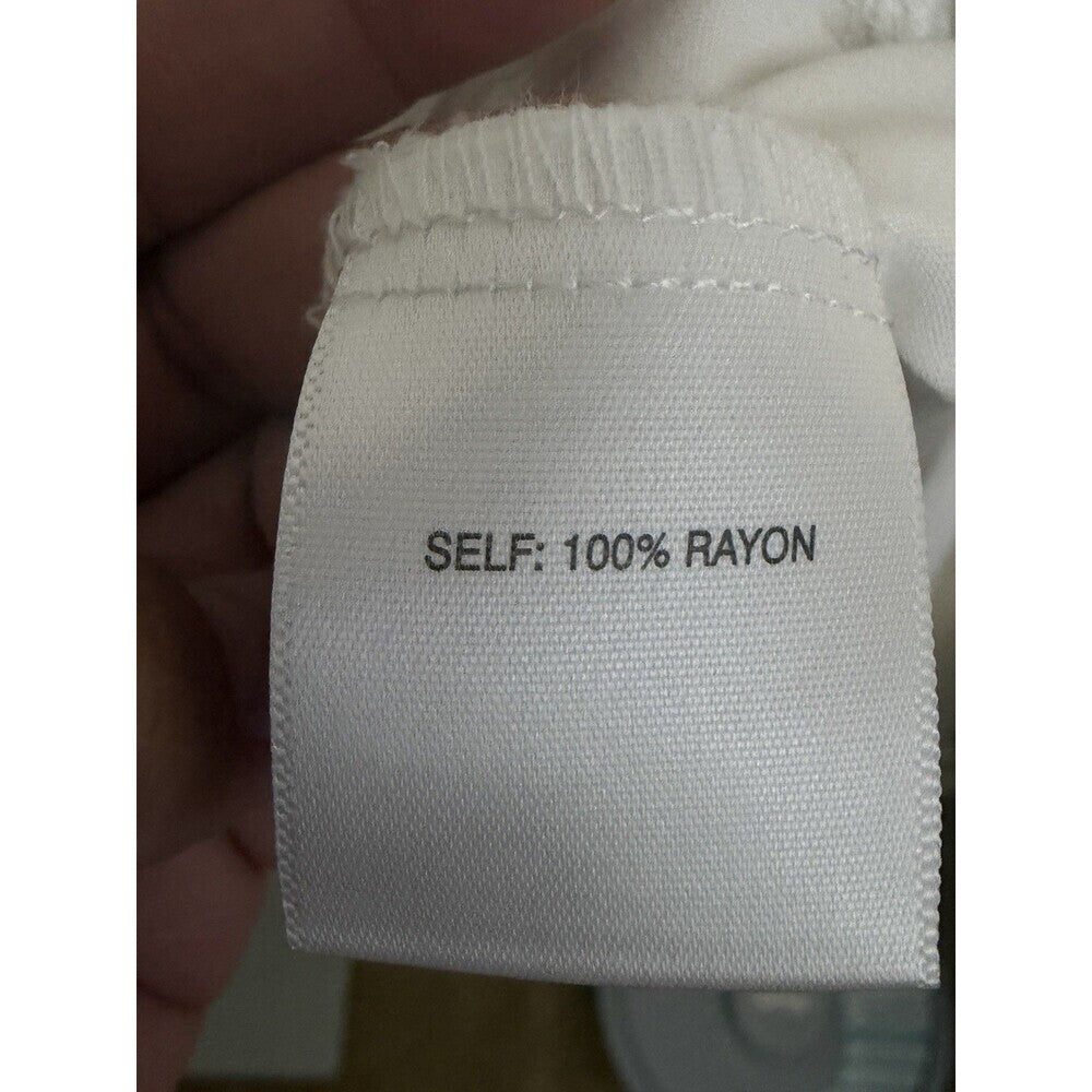 Rose + Olive Women’s White Blouse 2XL