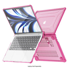 MacBook Air 13.6-inch (M3-M5) with Adjustable Stand Case – Heavy-Duty | Raider Series