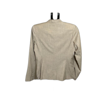 Isaac Mizrahi for Target Tan Nehru Collar Blazer NWT