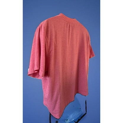Beverly Hills Polo Club Men’s Crop Top Salmon Crew Neck Tshirt XL