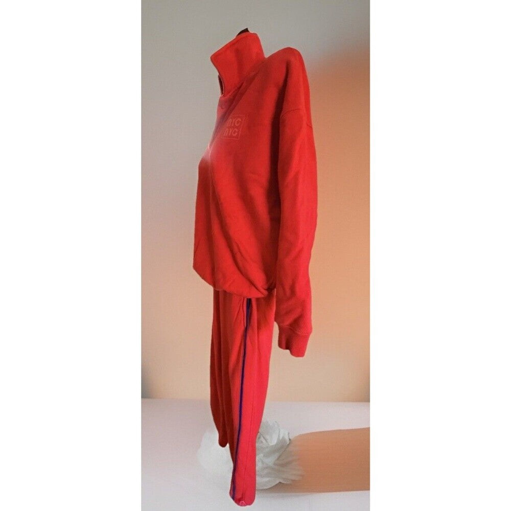 Forever 21 Women’s Red Track Suit Set