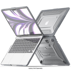 MacBook Air 15" (M3 - M5) with Adjustable Stand Case - Shock-Absorbing | Raider Ultra-Duty Series