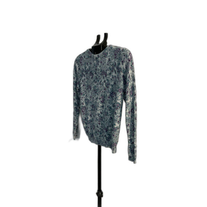 Talbots Women's M Paisley Print Crewneck Sweater