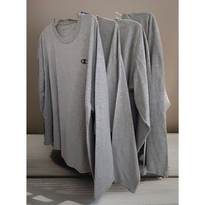 Champion Authentic Men’s Long Sleeved Tshirt With Embroidered Logo XL