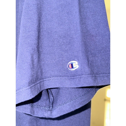 Champion Men's Tshirt Crew Neck Printed w/ Embroidered Logo XL