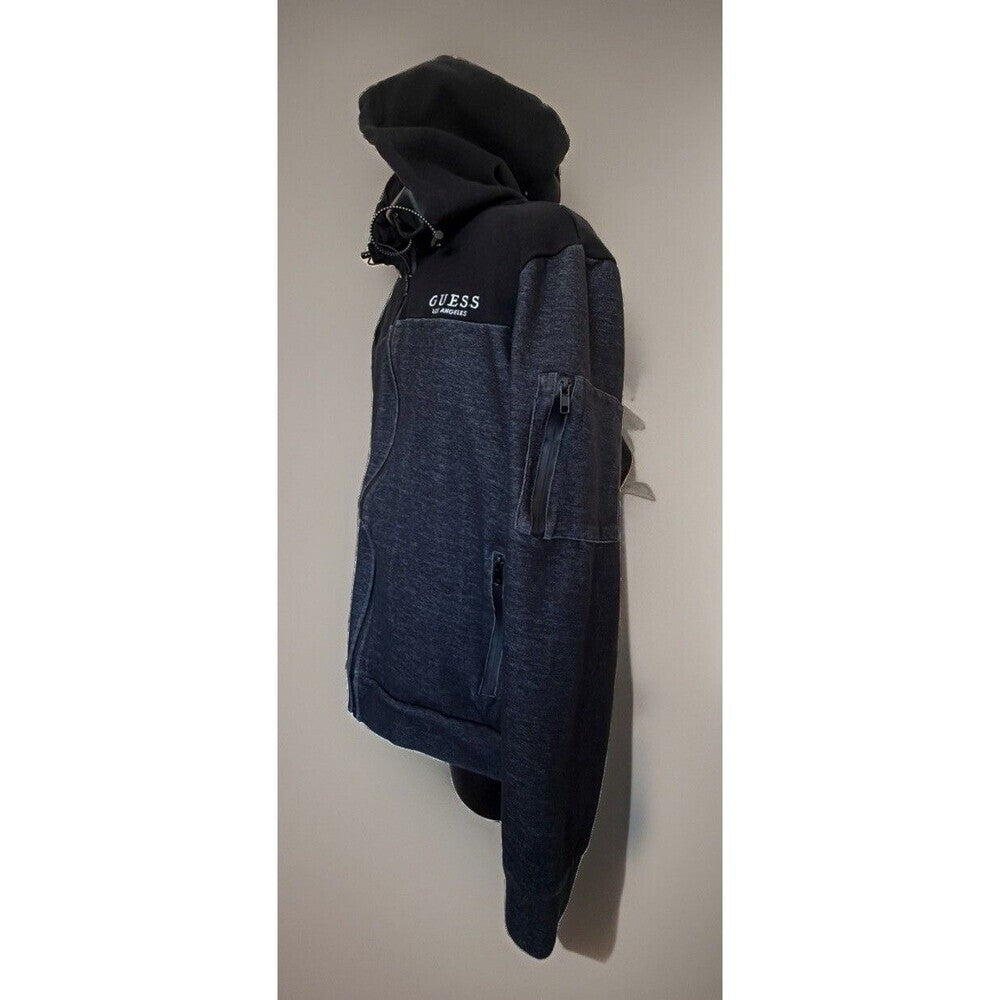 Guess Los Angeles Men’s Color block Hoodie Full Zip XL