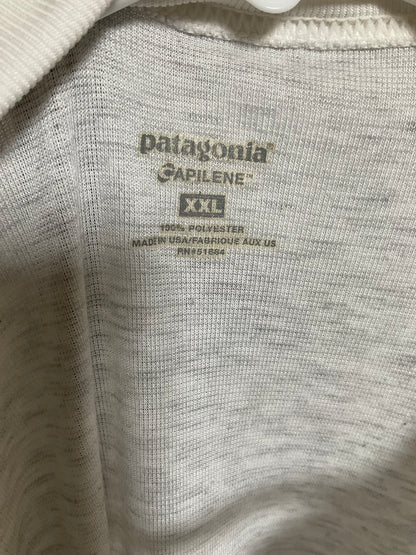 Patagonia Capilene Long Sleeve Base Layer Shirt Size XXL Gray Heather
