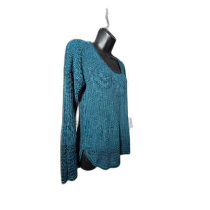 Simply Vera Vera Wang Space-Dye Open Knit Tunic Sweater