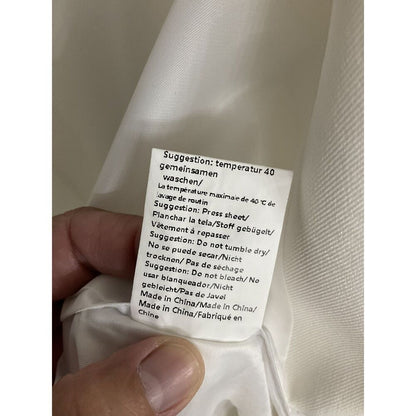 COOFANDY Men's 3XL White Single Breasted Blazer Notch Lapel Sport Coat