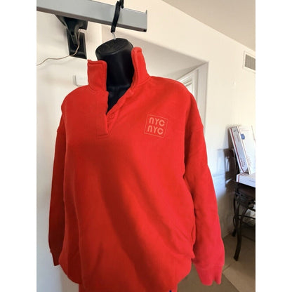 Forever 21 Women’s Red Track Suit Set