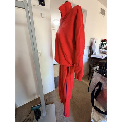 Forever 21 Women’s Red Track Suit Set