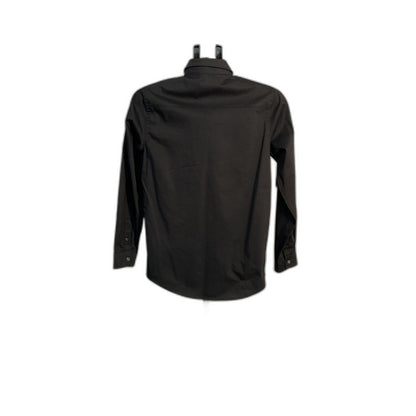 Calvin Klein Men's Black Dress Shirt Slim Fit Stretch Sz 18