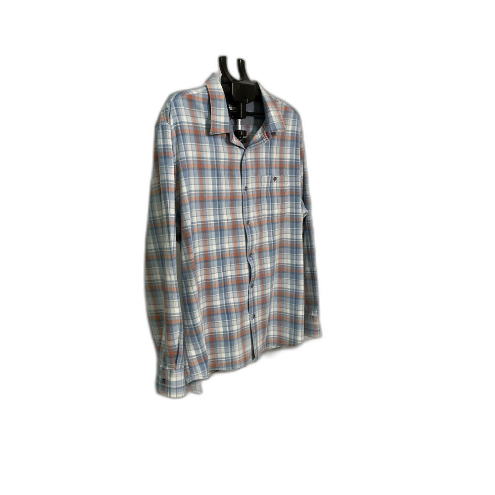 Flag & Anthem Men's Plaid Flannel Shirt Size XXL