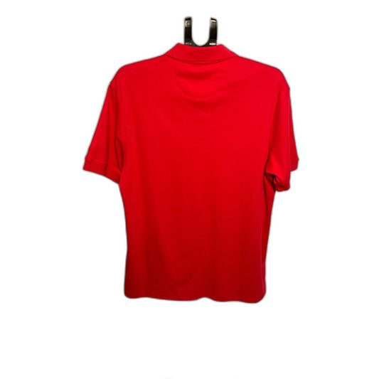 Chaps Men's Red Pique Polo Shirt Size L NWT