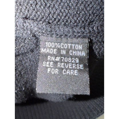 Carbon Men's Striped Button Mock Neck Pullover Sweater Large