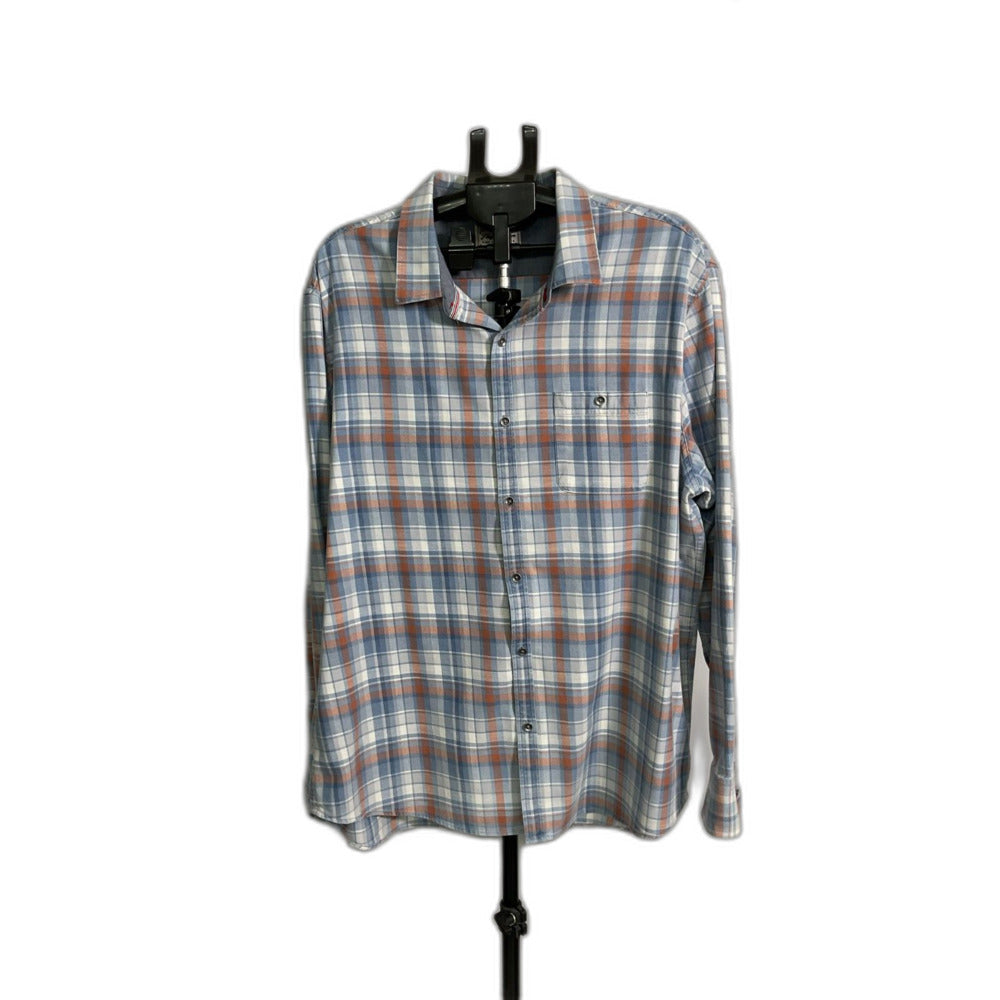 Flag & Anthem Men's Plaid Flannel Shirt Size XXL