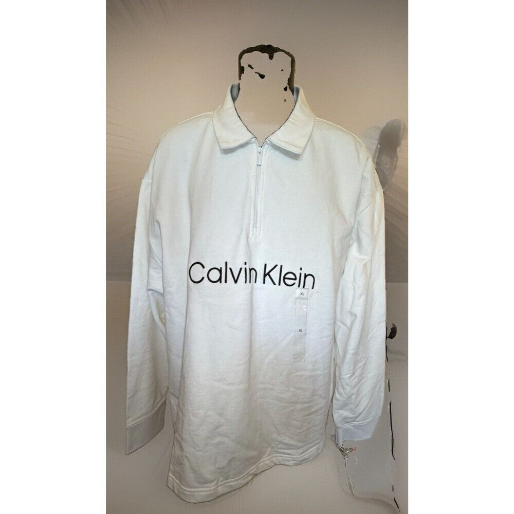 Calvin Klein Men’s Classic Terry Pullover Long Sleeve Tshirt NWT