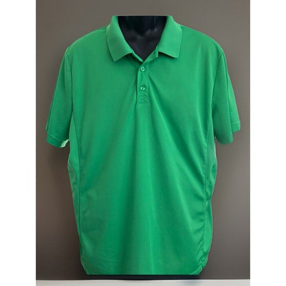 Fila Sport Men's Golf Polo Shirt Athletic Fit Short Sleeve Green XL