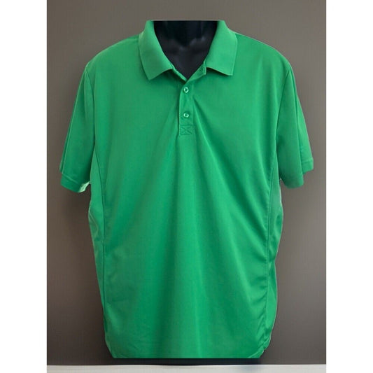 Fila Sport Men's Golf Polo Shirt Athletic Fit Short Sleeve Green XL