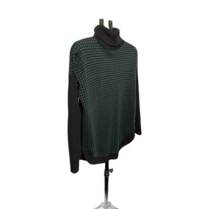 MICHAEL Michael Kors Houndstooth Turtleneck Sweater Sz S